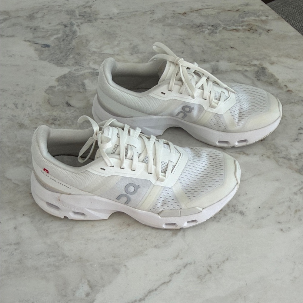 On Running White Athletic Shoes